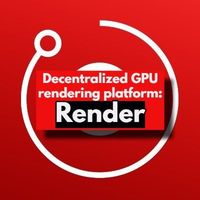 Decentralized GPU rendering platform: Render