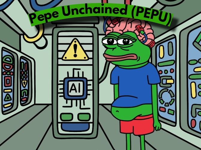 Meme coin Pepe Unchained (PEPU)